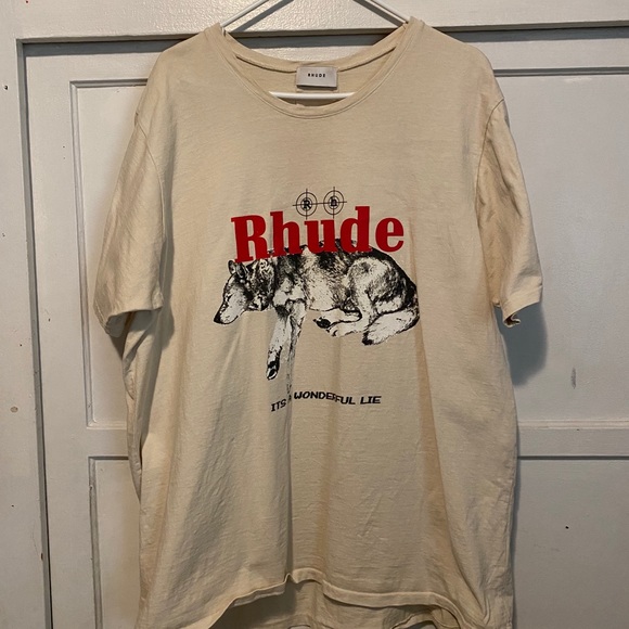 rhude shirt